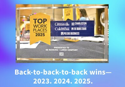 RSi continues to bring home the RCM and Culture recognition.
