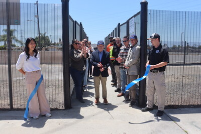 Stanton Bridge Ribbon Cutting with City Council members on May 15th, 2025
