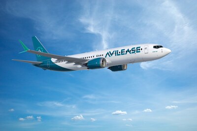 Saudi Arabian lessor AviLease liveried on a 737-8. (Boeing graphic) Saudi Arabian lessor AviLease liveried on a 737-8. (Boeing graphic)