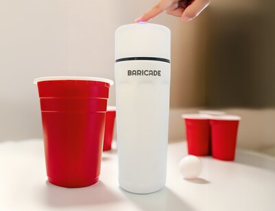 Baricade Fingerprint Locked Water Bottle Is Perfect For College Campuses, Travel, Gyms and Festivals