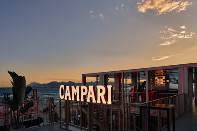 Hyde Beach by Campari at the Festival de Cannes (PRNewsfoto/Campari)
