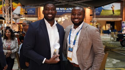 Zero Electric Co-Founders Jimi Adegbohun (CEO) and Felix Ogbeide (COO).