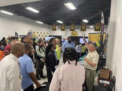 Apprenticeship Innovation Program Apprenticeship Fest 2025 -- a two-part event held on April 30 that highlighted the transformative role of apprenticeships in shaping the future workforce, with over 400 enthusiastic youth and job seekers converging at the Building Trades Career Center.