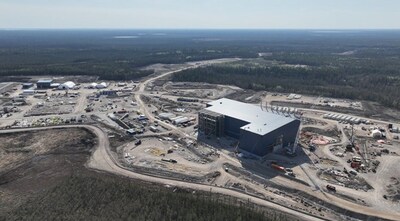 Site Layout – Looking West (CNW Group/Foran Mining Corporation)