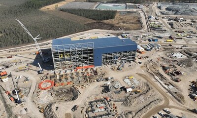 Site Layout - Looking East (CNW Group/Foran Mining Corporation)