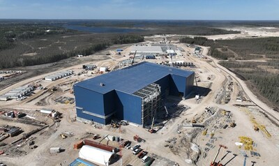 Site Layout - Looking North (CNW Group/Foran Mining Corporation)