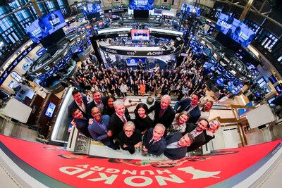Kia America‘s “Accelerate the Good” Dealer Match program raised a total of $4.6 million in 2024, including donations totaling more than $1.5 million each to No Kid Hungry® and St. Jude Children’s Research Hospital®. Credit: New York Stock Exchange (NYSE).