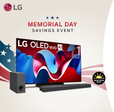 Consumers can also take advantage of exclusive TV offers, including up to 43 percent off select 83-inch LG OLED TVs, along with free wall mounting and installation on eligible models–just in time to upgrade their viewing experience for summer movies and sports.