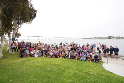 SAMBAZON partnered with Pacific Beach Run Club during the Taste the Alegria Pop Up to bring hundreds of runners to Seaport Village in San Diego for a Saturday morning Purple Inspired 5k, followed by some delicious Açaí Bowls, Smoothies, and custom merch for the crew.
