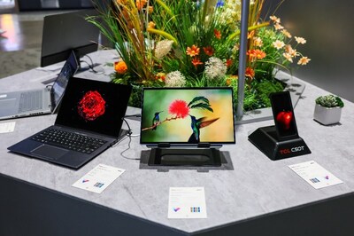TCL CSOT showcases a suite of innovative IJP OLED displays for tablets and notebooks.