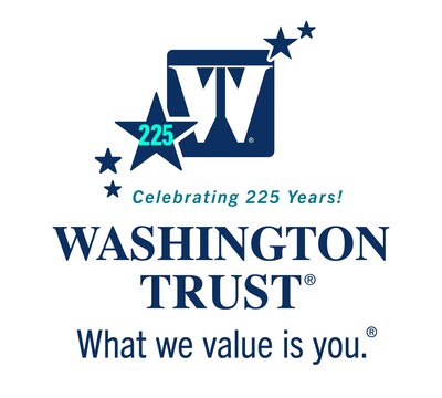 Washington Trust celebrates 225 years in 2025 (PRNewsfoto/The Washington Trust Company)