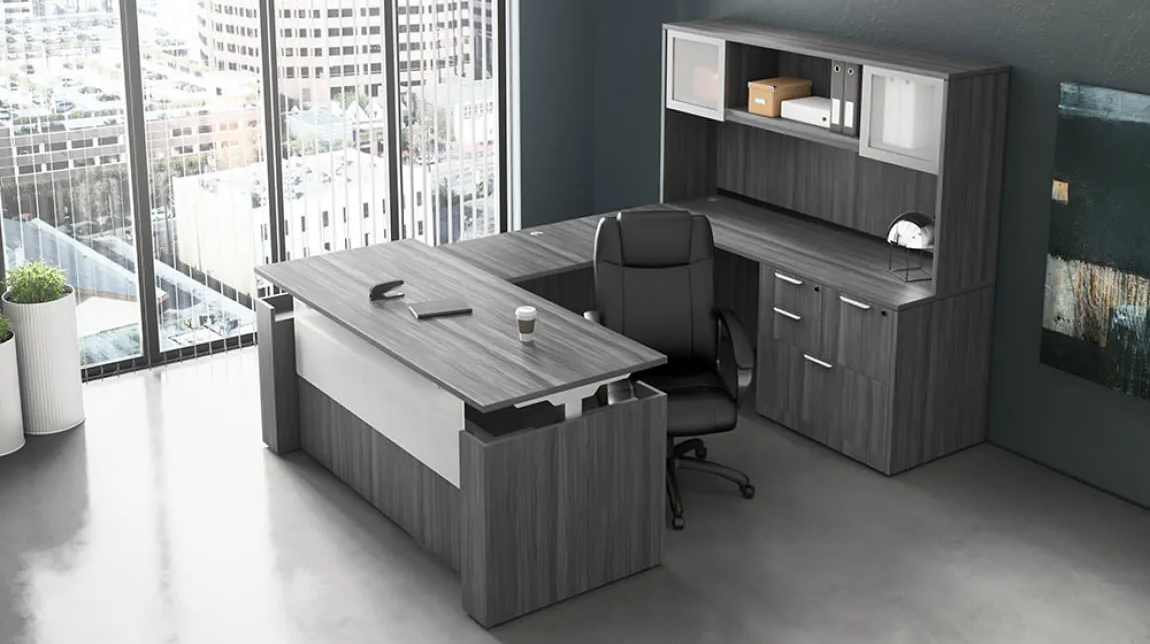 Height Adjustable Executive Desk Height Adjustable Executive Desk