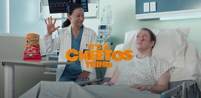 “99% of people eat Cheetos with their dominant hand. Using your other hand? It’s a Cheetos thing.”