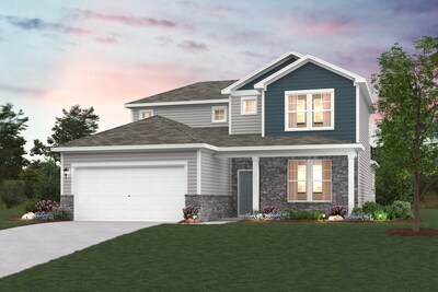 Elliott Floor Plan Rendering | New Homes For Sale in Locust, NC | Running Creek by Century Communities