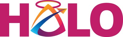 HALO AirFinance logo featuring the word ‘HALO’ in bold, modern uppercase font with a circular halo design integrated above the letter ‘A’, followed by the word ‘AirFinance’ in smaller, clean type