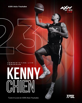 KC Global Media Welcomes TPBL Star Kenny Chien as Guest Commentator