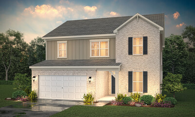 Red Cedar Floor Plan Rendering | New Homes in Locust, NC | Running Creek by Century Communities