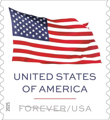 U.S. Postal Service Issues Latest U.S. Flag Stamp