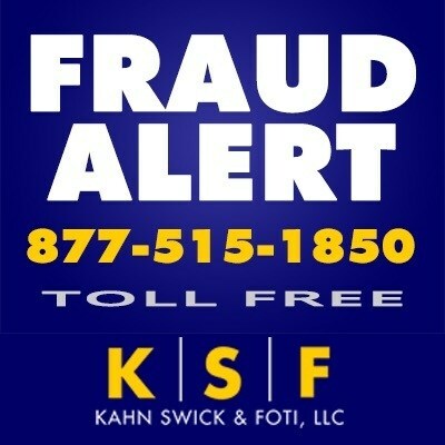 KSF (PRNewsfoto/Kahn Swick & Foti, LLC)