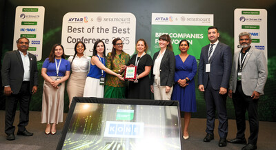 KONE - Top 10 Best Company for Women - Gulf 2025 Award