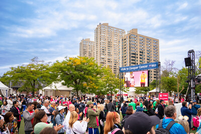Over 1500 walkers gathered at the start line of the 2025 Walk to Conquer Cancer (CNW Group/Princess Margaret Cancer Foundation)