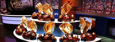Rawlings Gold Glove Awards on ESPN set Rawlings Gold Glove Awards on ESPN set
