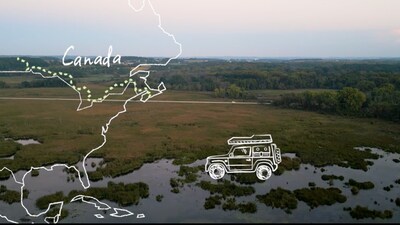 Mission to Marsh showcases wetland and peatland conservation across the Americas--featuring three Ducks Unlimited Canada conservation sites. (CNW Group/Ducks Unlimited Canada)