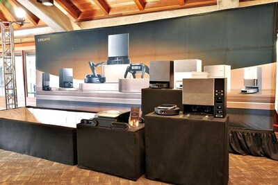 Dreame Robotic Vacuum products showcased at the Silicon Valley launch event
