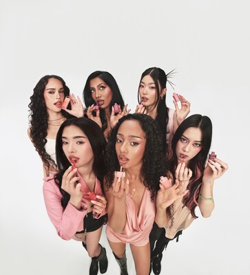 KATSEYE x LANEIGE JuicePop Box Lip Tint Campaign