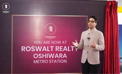 AR. SHANTANOO VISHWANATH RANE, CHAIRMAN ROSWALT REALTY (PRNewsfoto/Roswalt Realty)