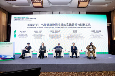 Prof. Fan Wenfei (Foreign Member, Chinese Academy of Sciences), Prof. Zhang Boli (Academician, Chinese Academy of Engineering), Prof. Francesco Forastiere (Imperial College London), Prof. Ren Minghui (Director, WHO Collaborating Centre for Universal Health Coverage; Dean, Peking University Institute for Global Health), Prof. Lidia Morawska (Fellow, Australian Academy of Science), Prof. Wang Qinqin (CTO, Chinese Society for Urban Studies), Prof. Huang Wei (Director, Institute of Environmental Medicine, Peking University), Dr. Pierpaolo Mudu (Senior Technical Officer, WHO Air Quality, Energy and Health Unit), Prof. Michelle Turner (Barcelona Institute for Global Health), Dr. Joseph Spadaro (WHO Environmental Health Policy Advisor), Cai Yaoze (County Mayor, Baoting Li and Miao Autonomous County), and Dr. James Mwitari (Senior Researcher, Kenya Medical Research Institute)