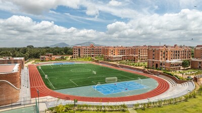 A bird's eye view of Harrow International School Bengaluru