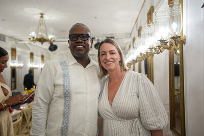 Governor Bryan and JAG CEO Janelle Duray