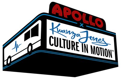 The Apollo x Kwanza Jones Presents: Culture In Motion Logo (PRNewsfoto/SUPERCHARGED)